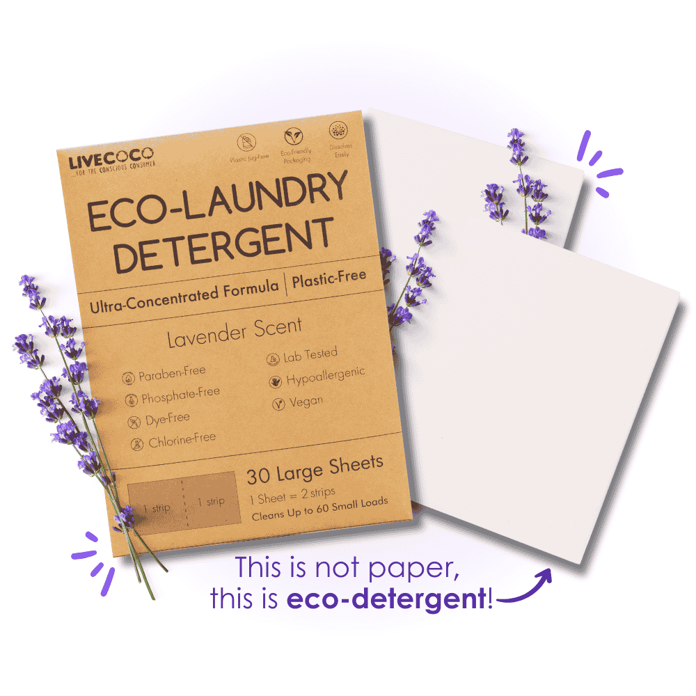 Eco-Laundry Detergent Sheets (60 Loads)