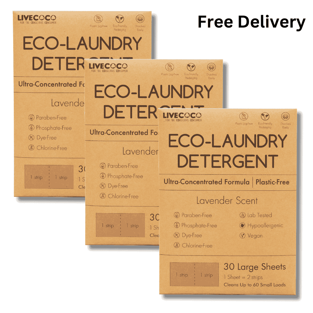 Eco-Laundry Detergent Sheets (60 Loads)