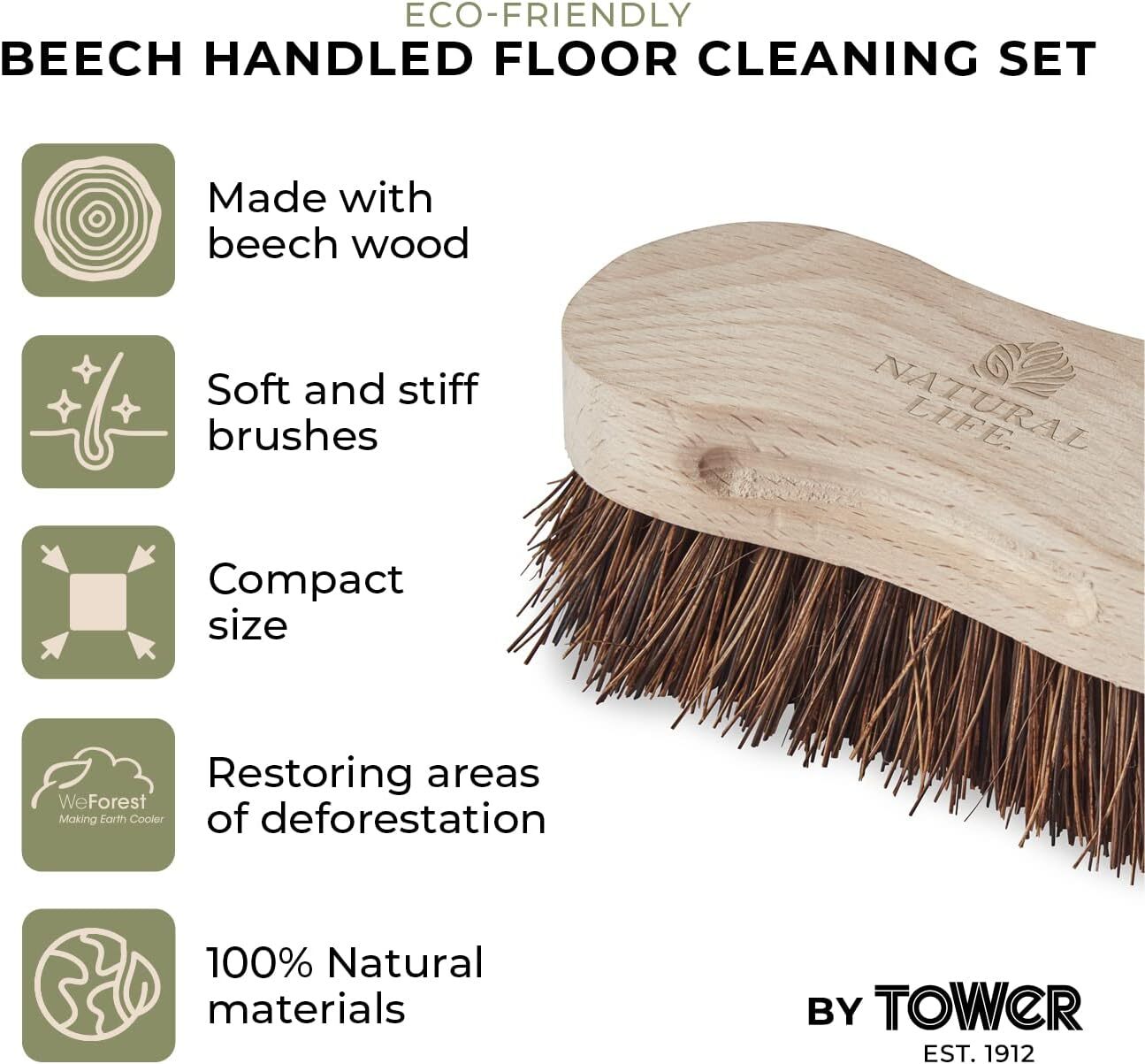 Natural Life Eco Floor Cleaning Set