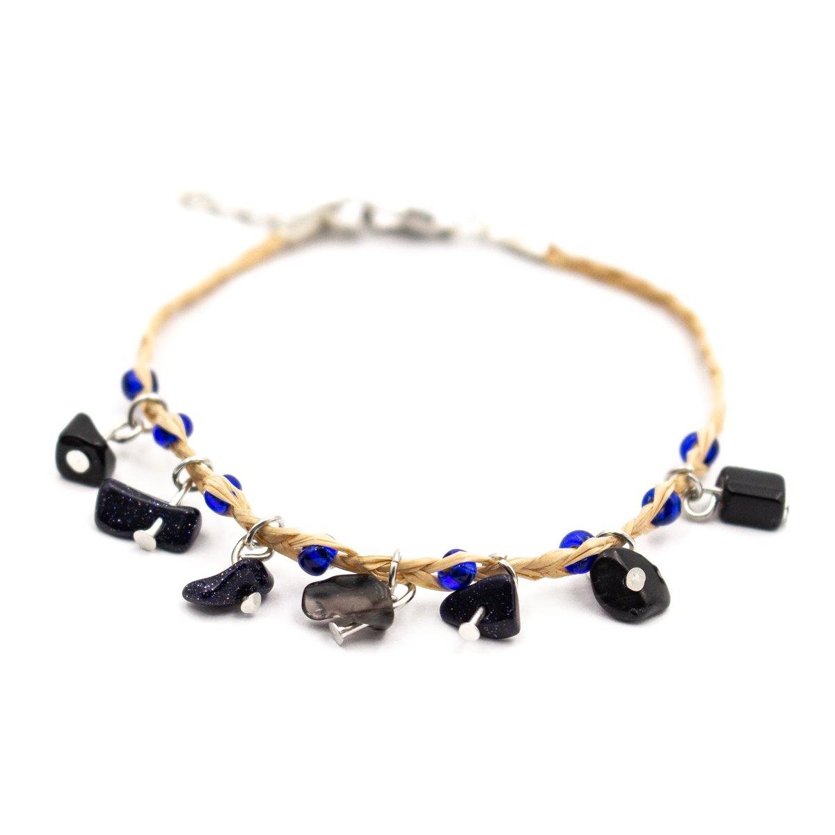 Handmade cork leather anklets BR-414