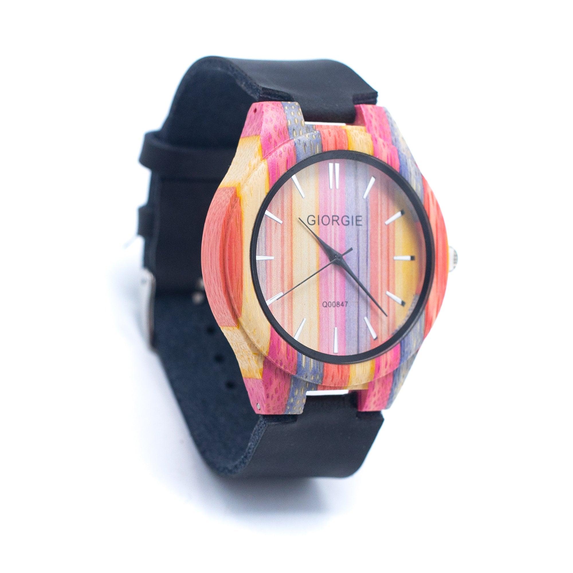 Bamboo Watch vegan leather strap WA-324