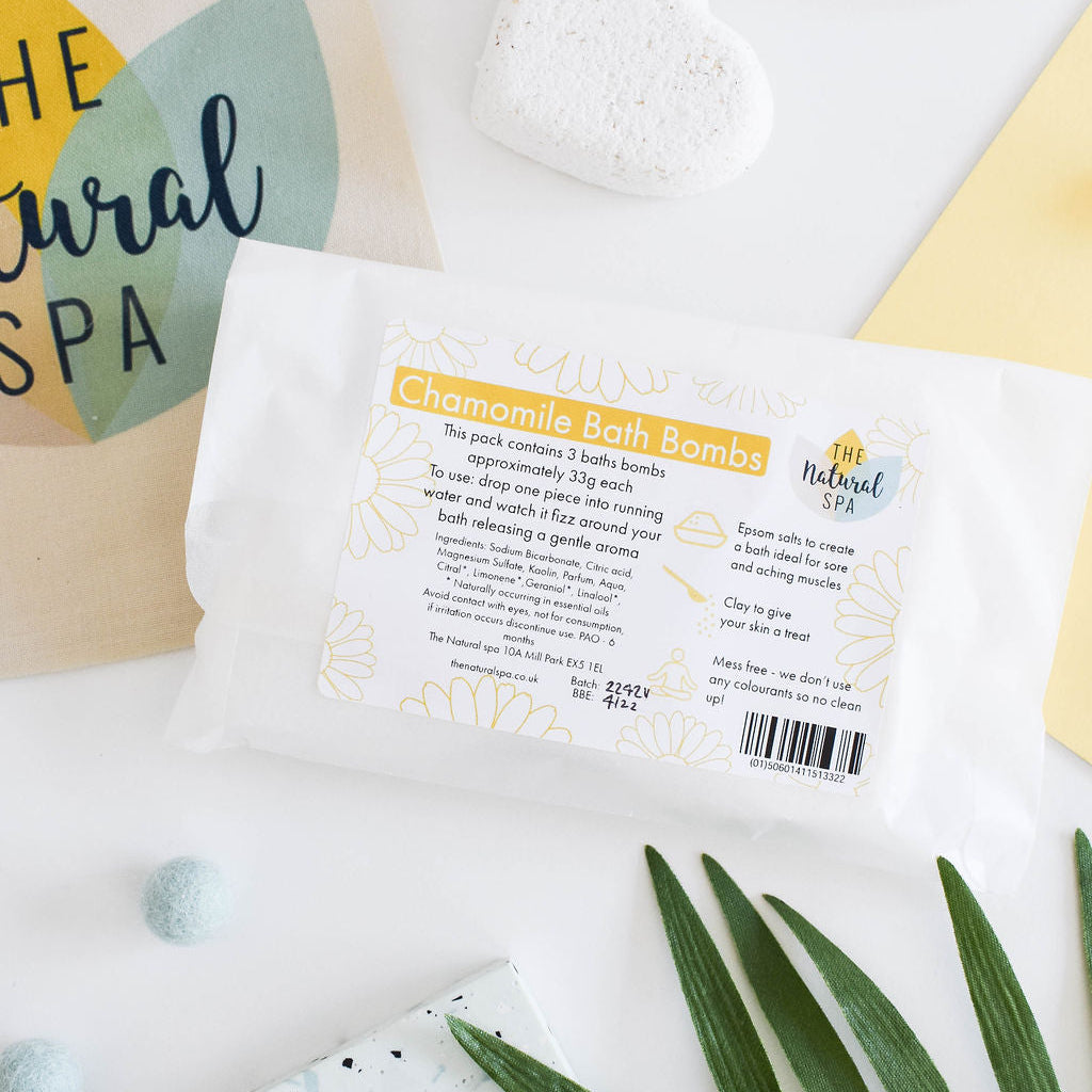 Chamomile Aromatherapy Bath Bombs-0