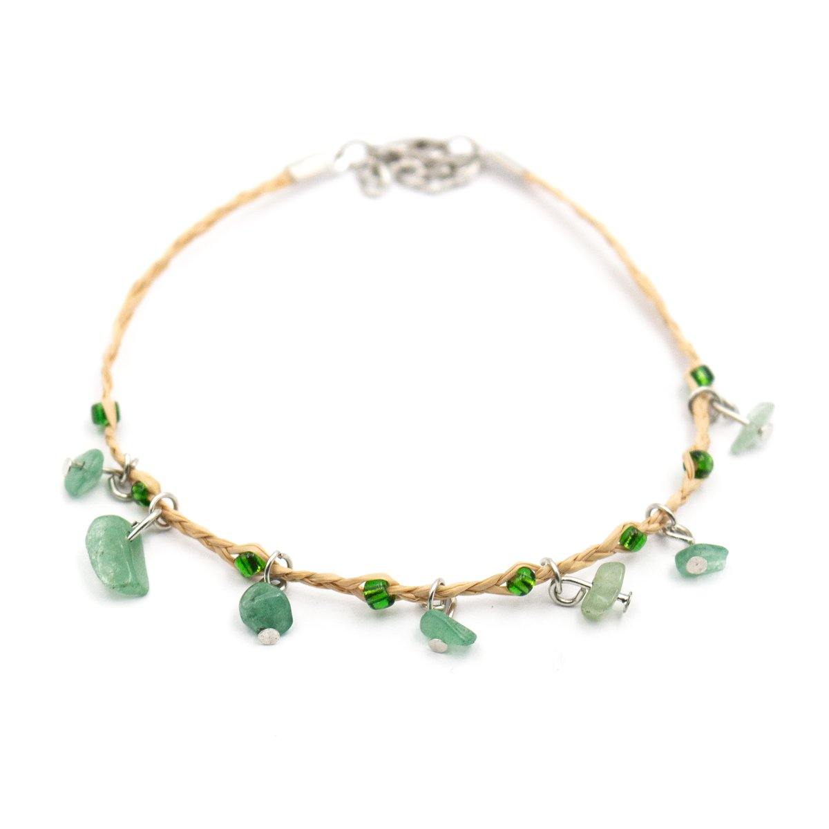 Handmade cork leather anklets BR-414