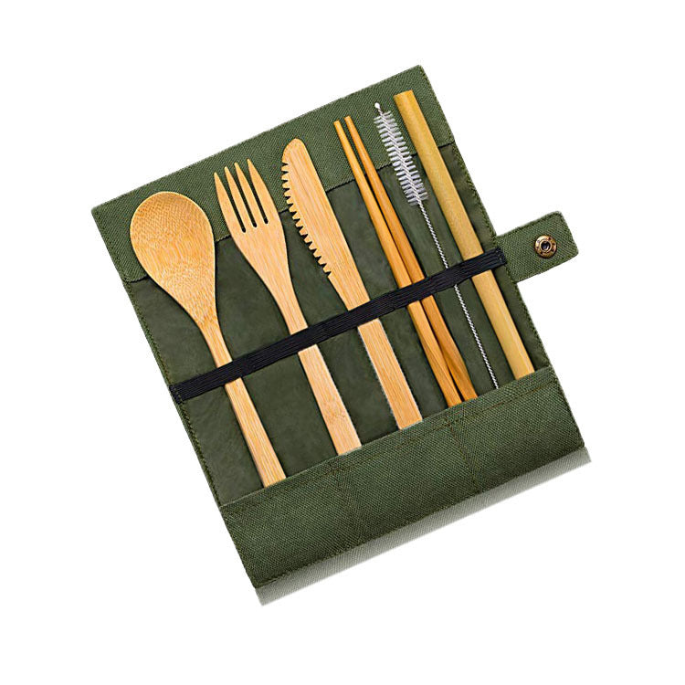 Eco-Friendly Bamboo Cutlery Set