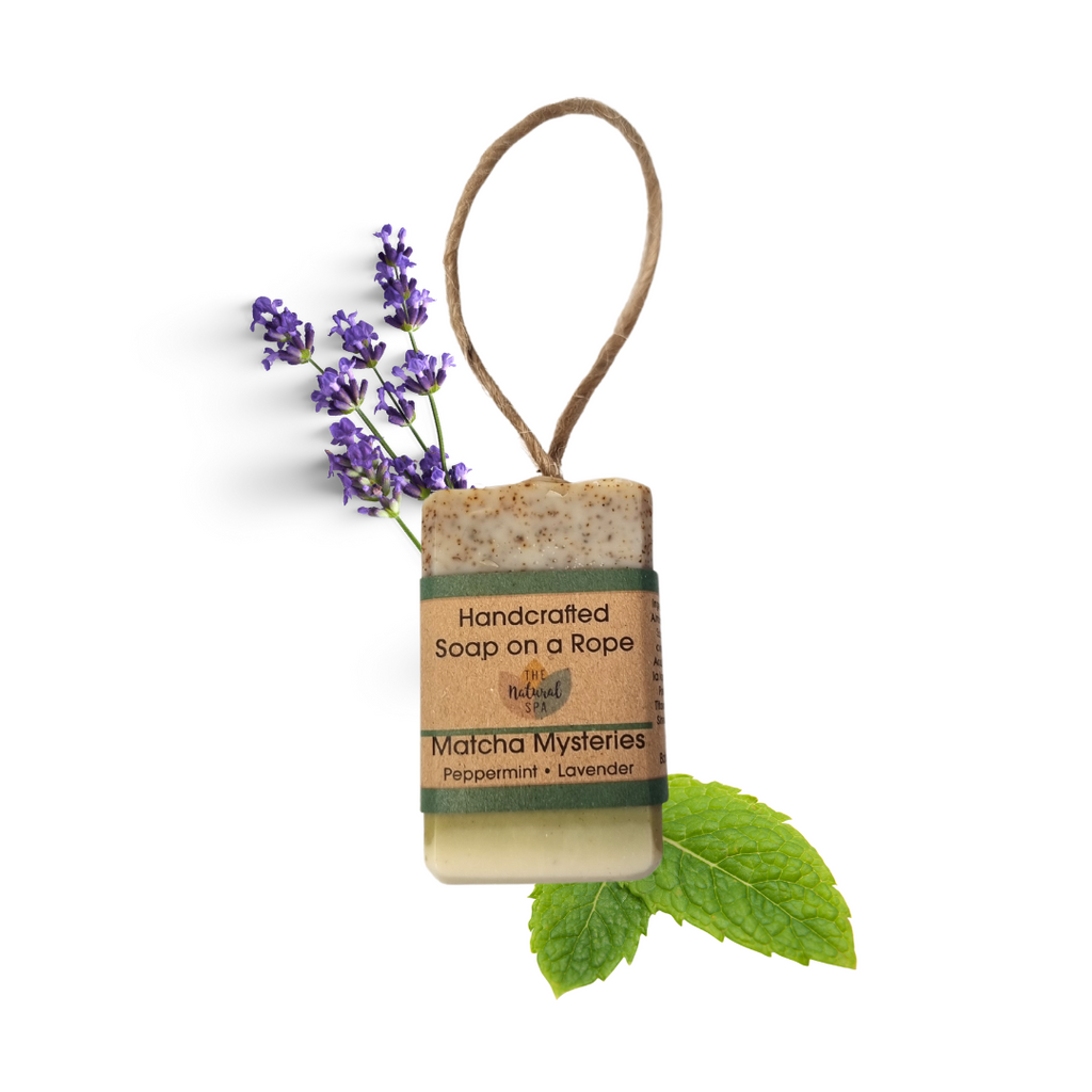 Matcha Mysteries Soap -  Lavender Peppermint and Green Tea - 3 different styles