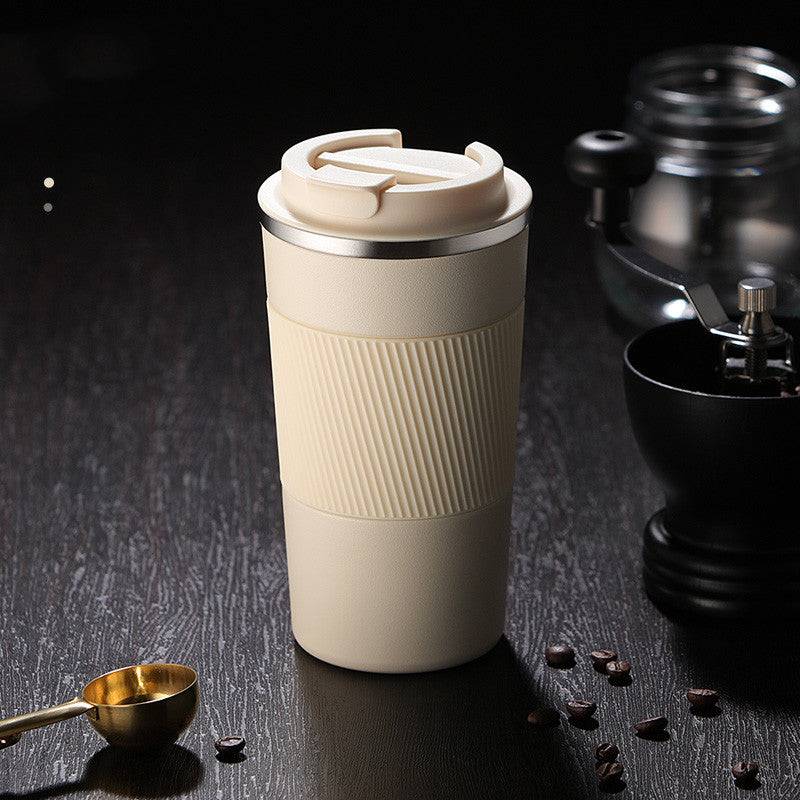 Travel Coffee Mug with Ceramic Liner -  Leakproof & Eco-Friendly