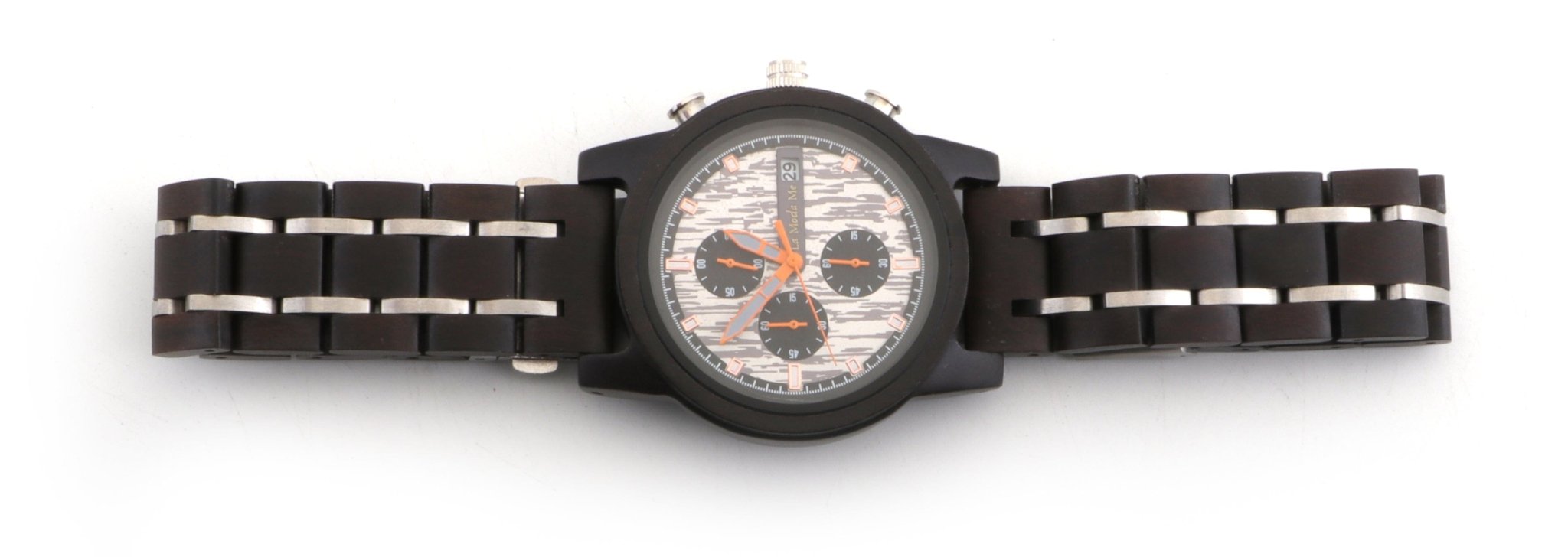 Watch Ironwood - Eco-Friendly Olivewood Minimalist Timepiece