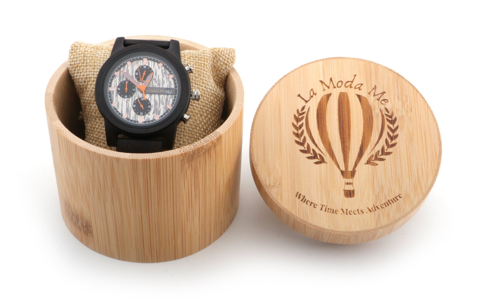 Watch Ironwood - Eco-Friendly Olivewood Minimalist Timepiece