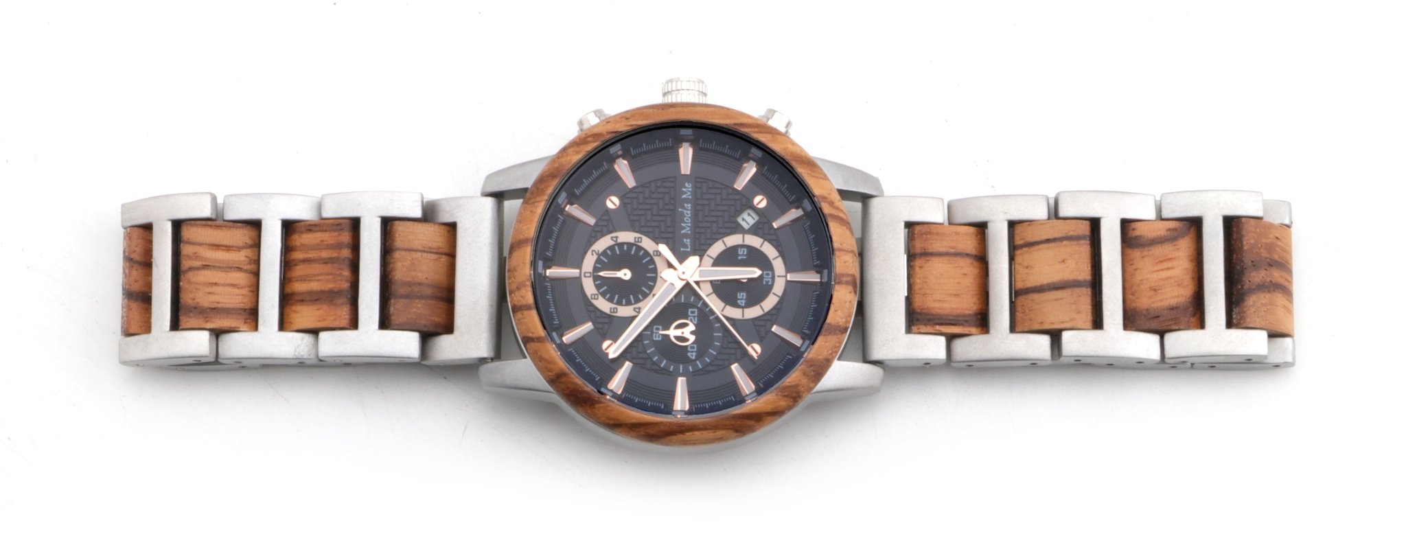 Watch Timberline Blue - Eco-Friendly Wooden Timepiece