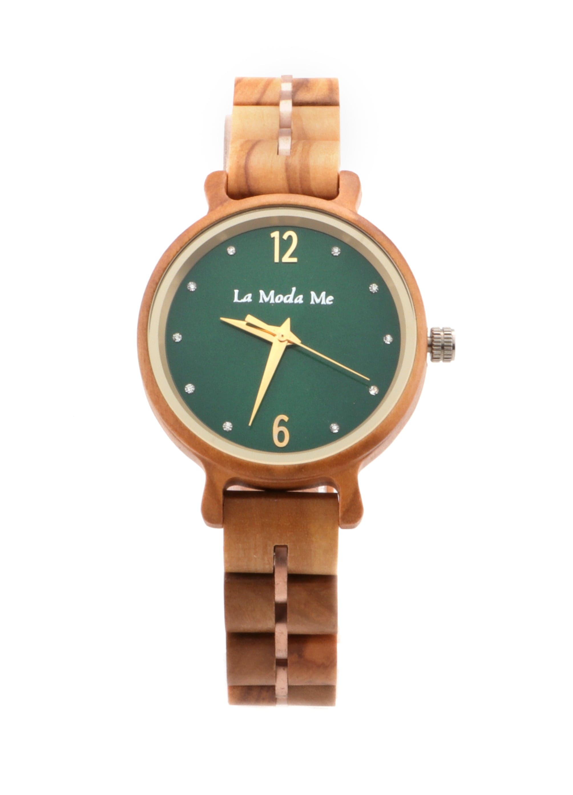 Watch Viridis Olivewood Green - Eco-Friendly Elegant Timepiece