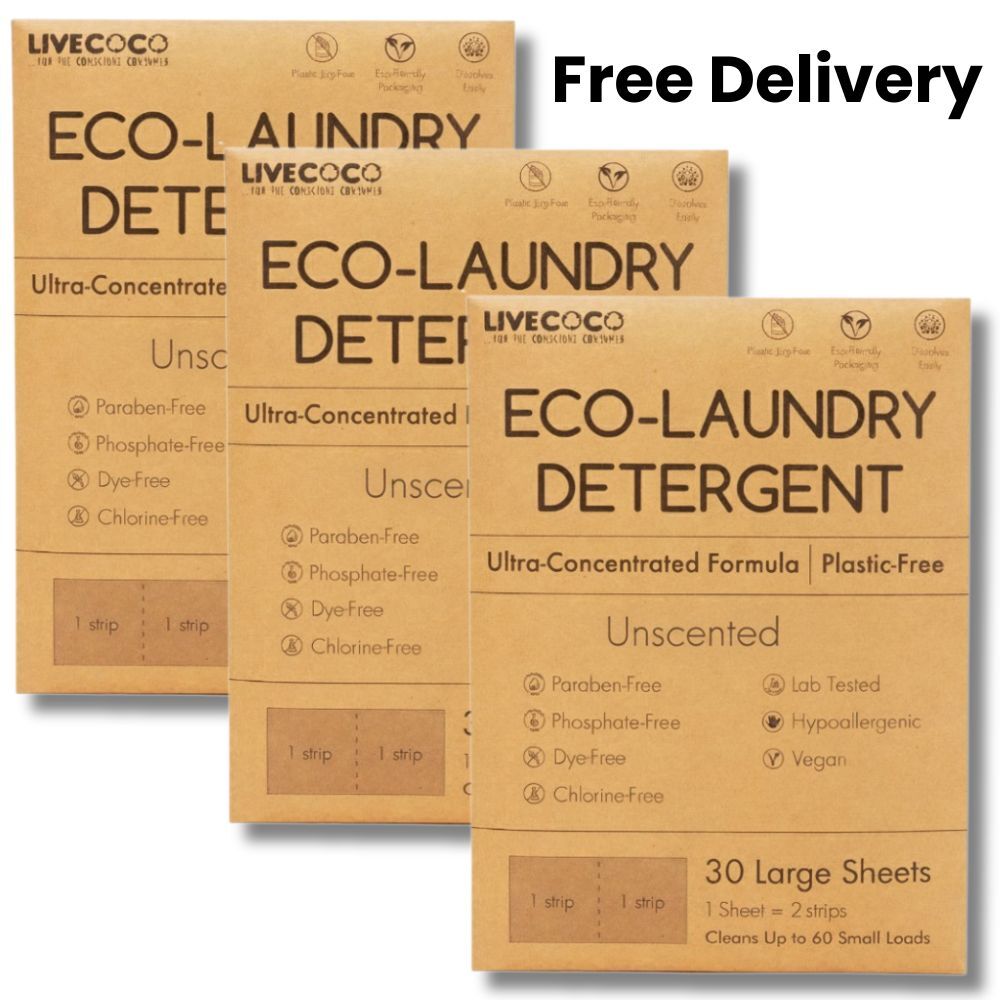 Eco-Laundry Detergent Sheets (60 Loads)
